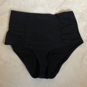 Never worn aerie high-waisted bikini bottom